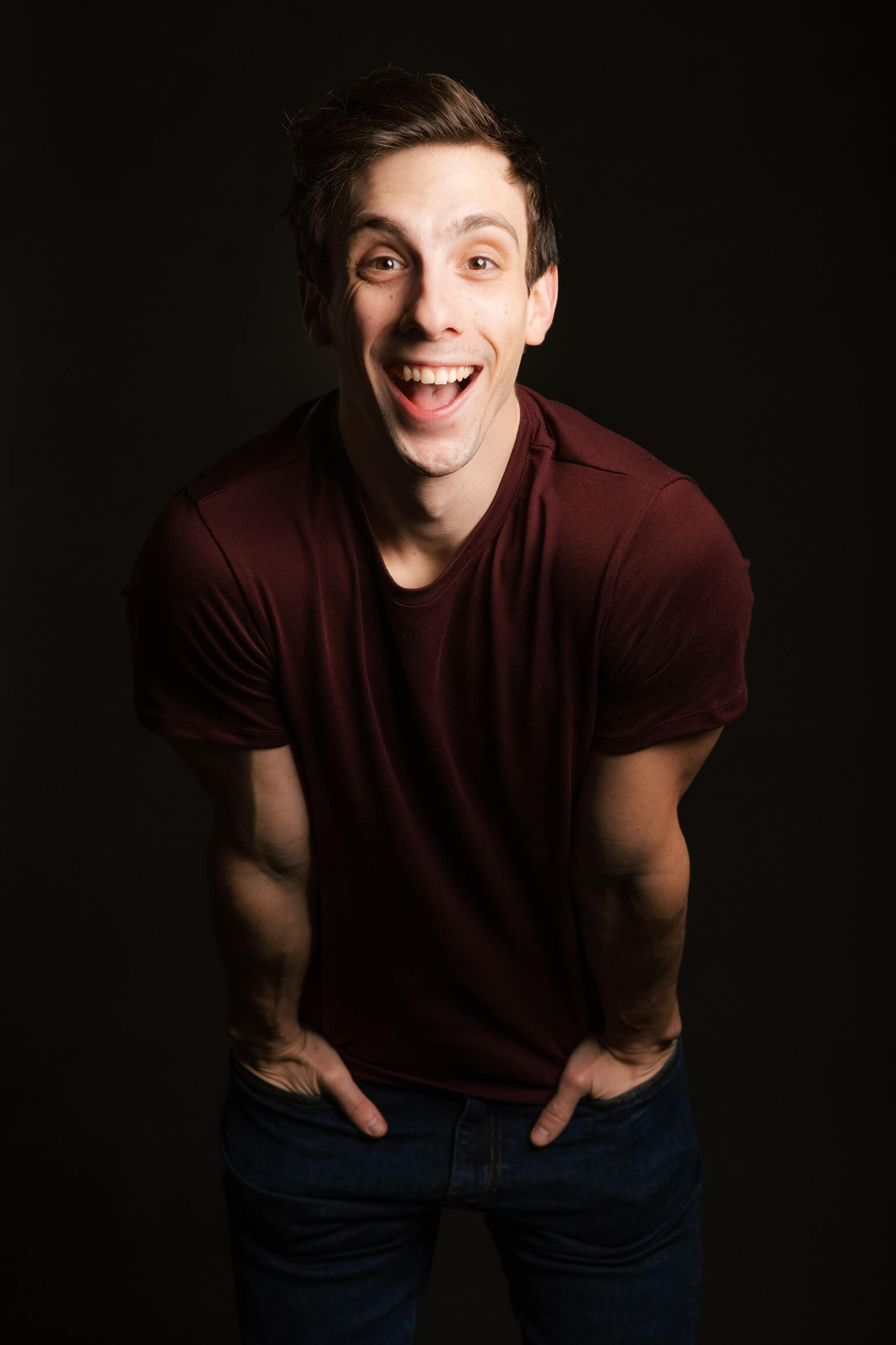 Quentin Vana, comédien-mime et gymnaste artistique