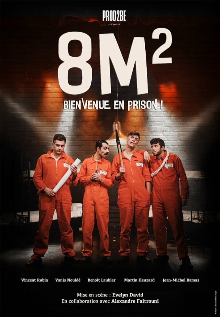 Affiche de la comédie "8m2"