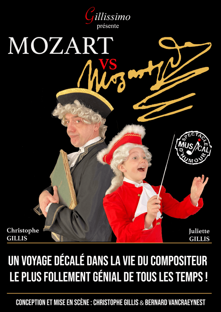 Affiche Mozart vs Mozart BD