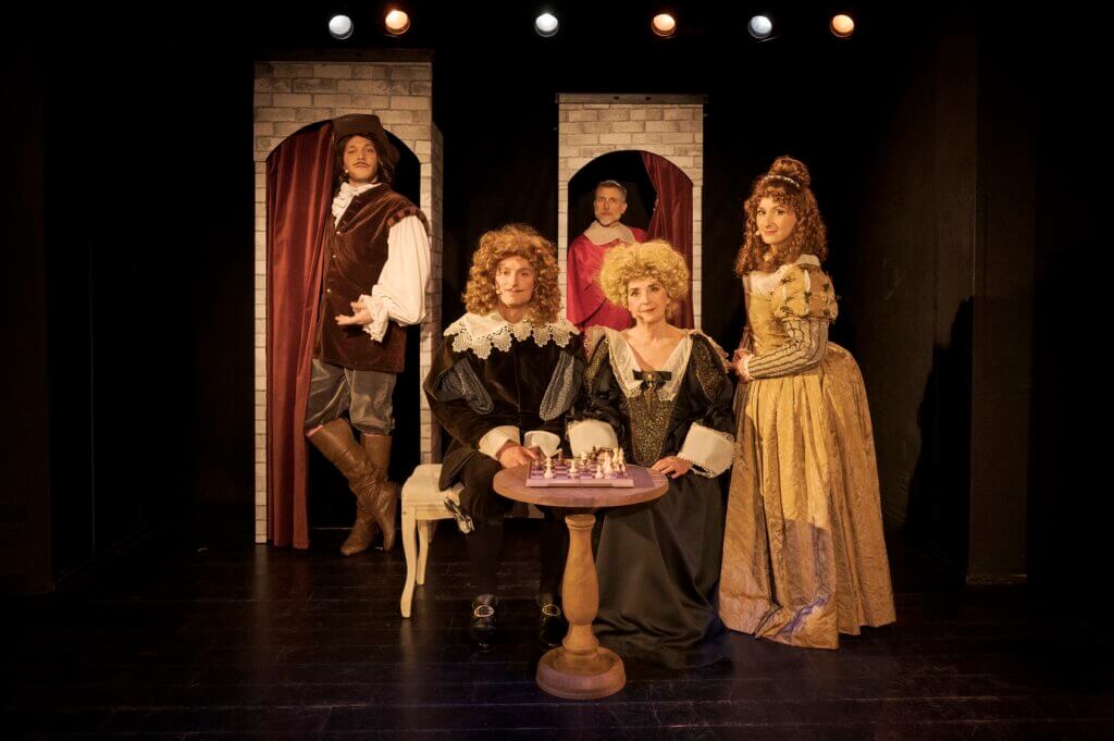 Photo du spectacle musical "L'affaire Buckingham"