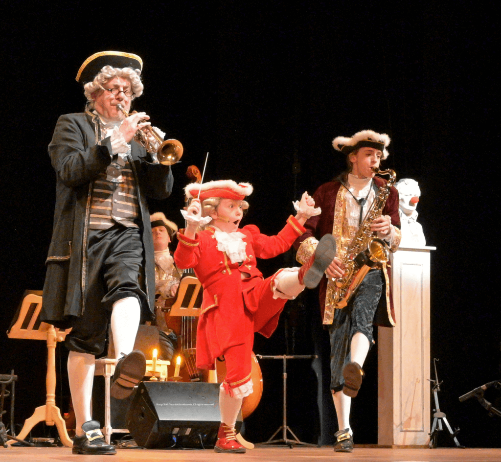 Photo du spectacle musical d'humour "Mozart vs Mozart"