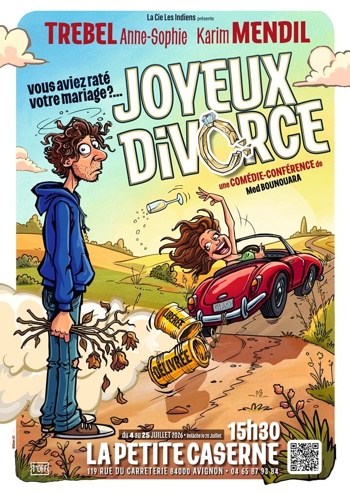 Affiche de la comédie "Joyeux Divroce"