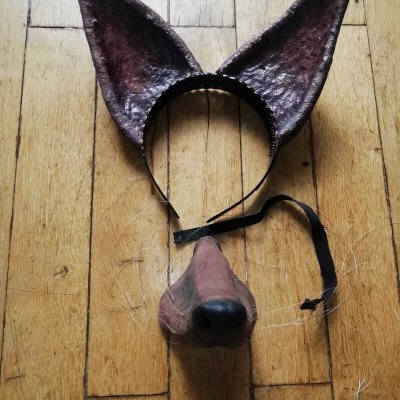 Atelier création de masque professionnel personnage "Loup"