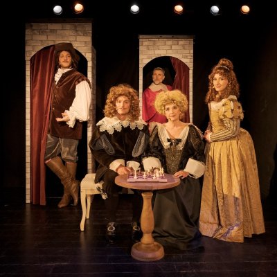Photo du spectacle musical "L'affaire Buckingham"