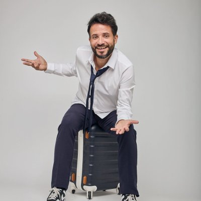 Photo du one-man-show "Laurent Barat s'enchaîne"