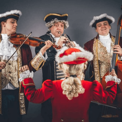 Photo du spectacle musical d'humour "Mozart vs Mozart"