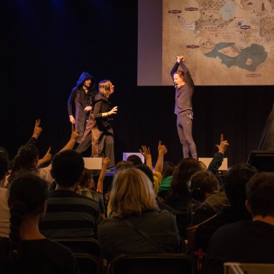 Photo de la comédie improvisée "Réussite Critique en Orcadie"